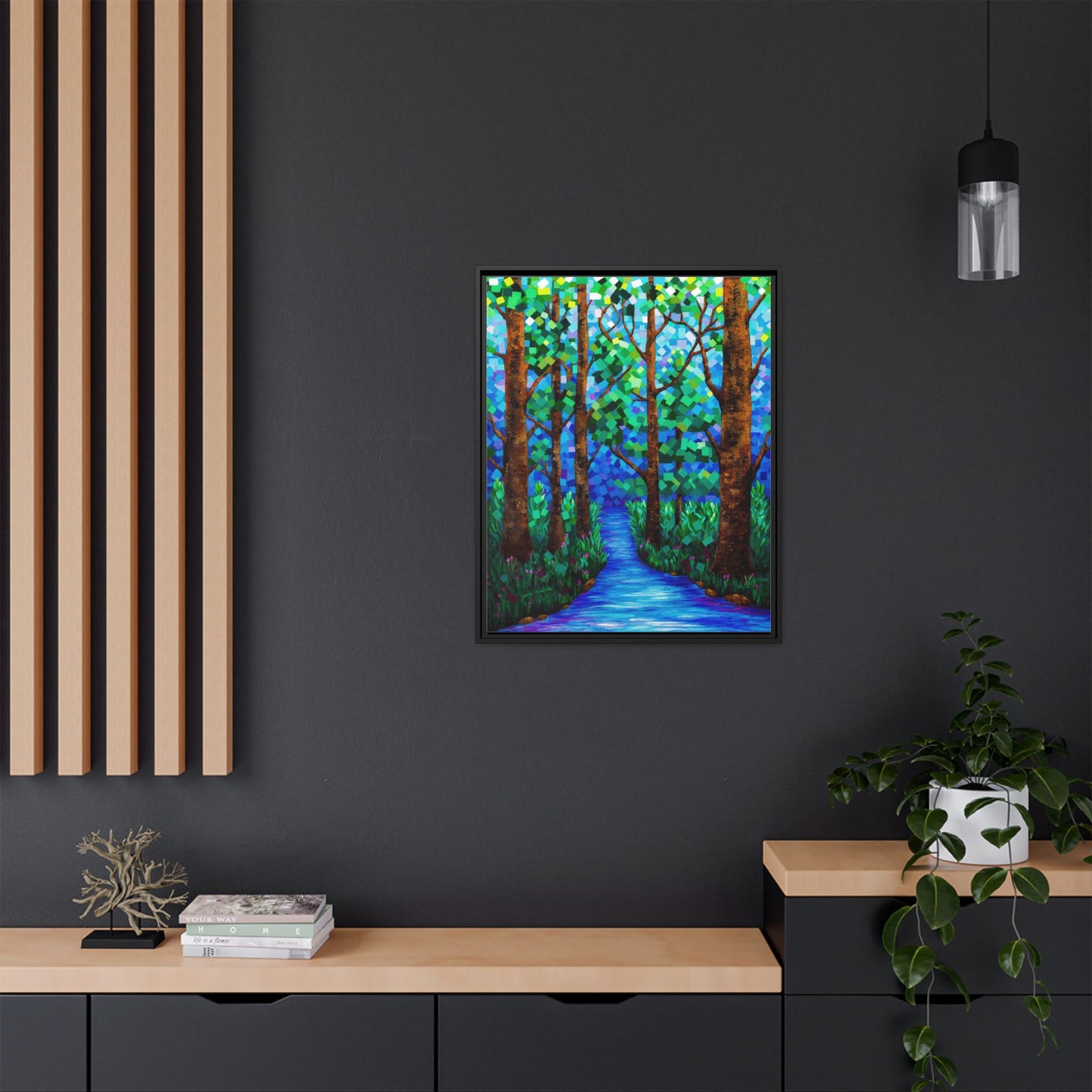 Pixel Persuasion Canvas Print, Framed (Option 2)