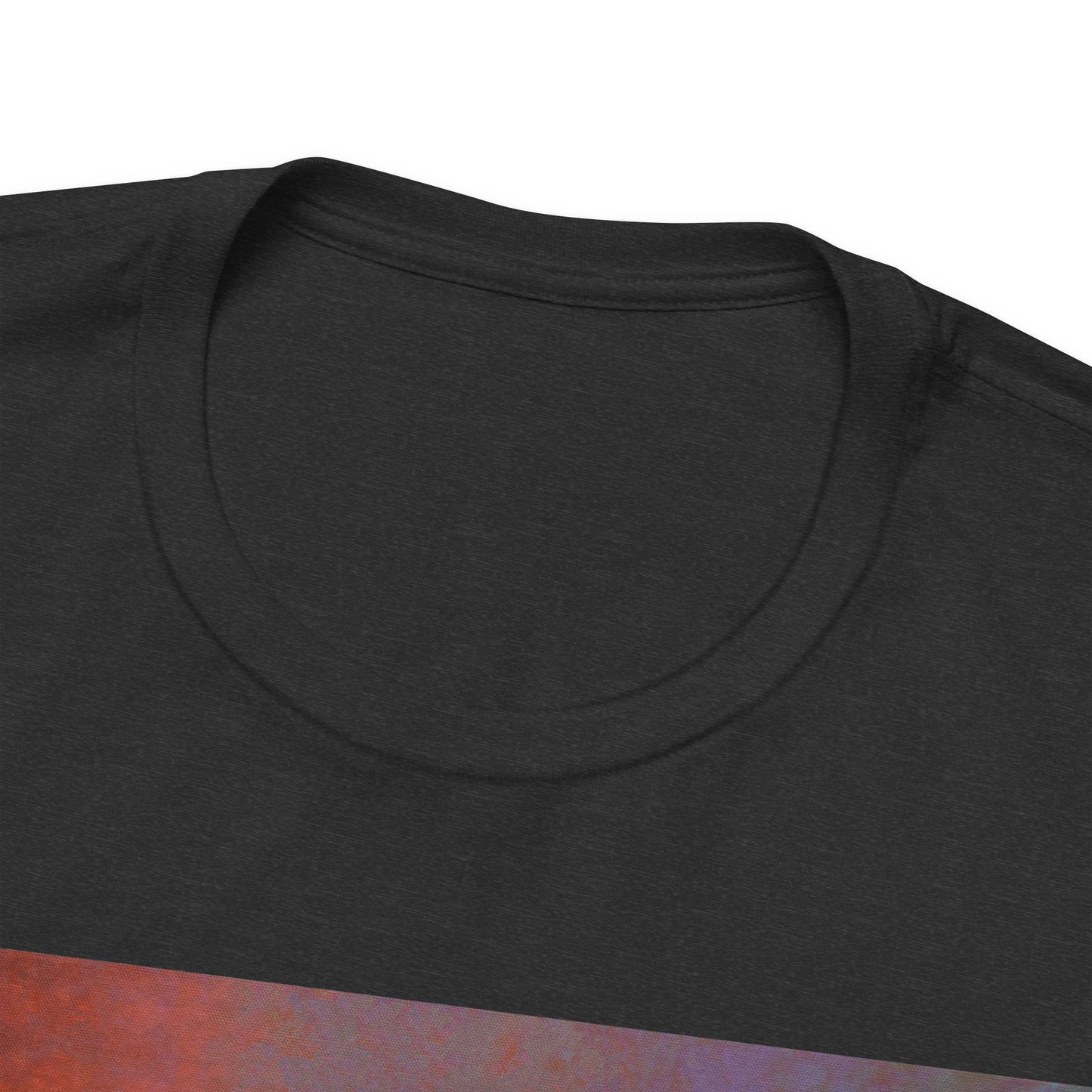 Hummingbird Sunset Painting Adult Unisex Jersey Short Sleeve T-Shirt