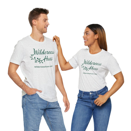 Wilderness Hues Logo Adult Unisex Jersey Short Sleeve T-Shirt