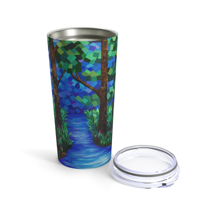 Pixel Persuasion Painting Tumbler 20oz