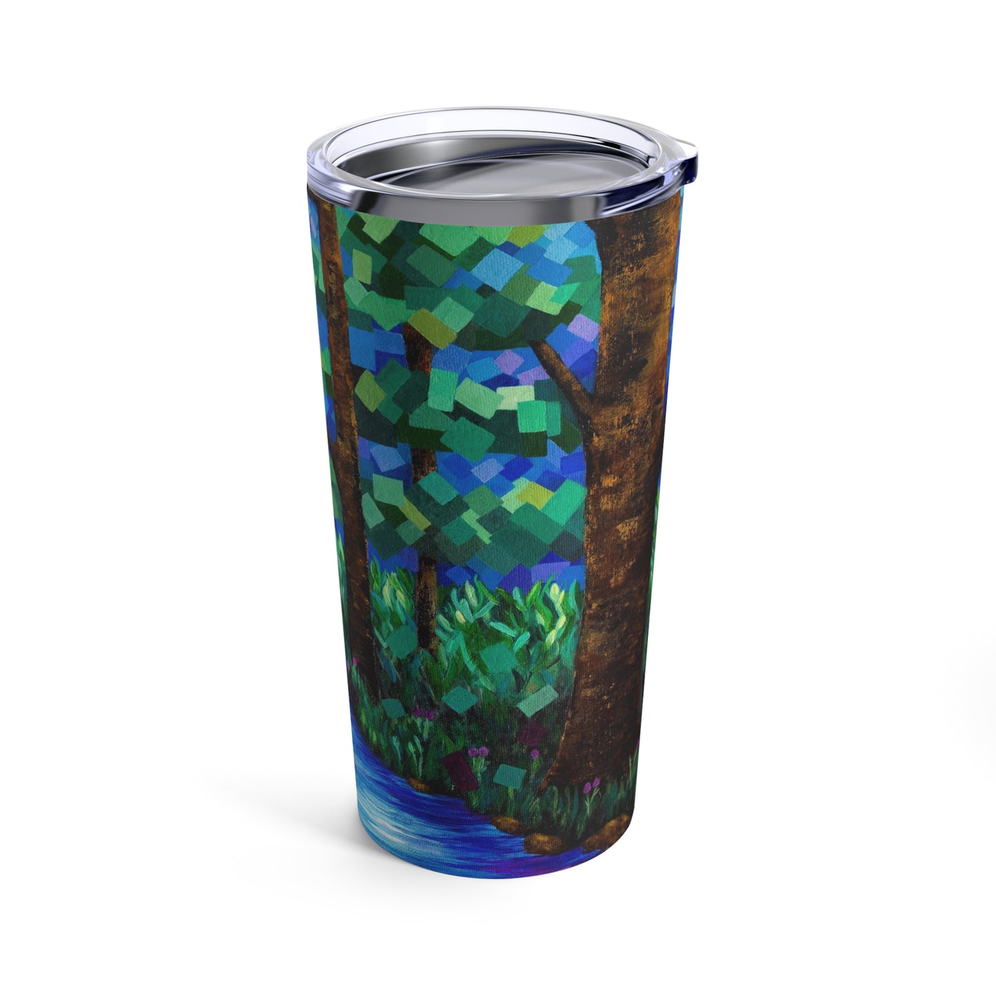 Pixel Persuasion Painting Tumbler 20oz