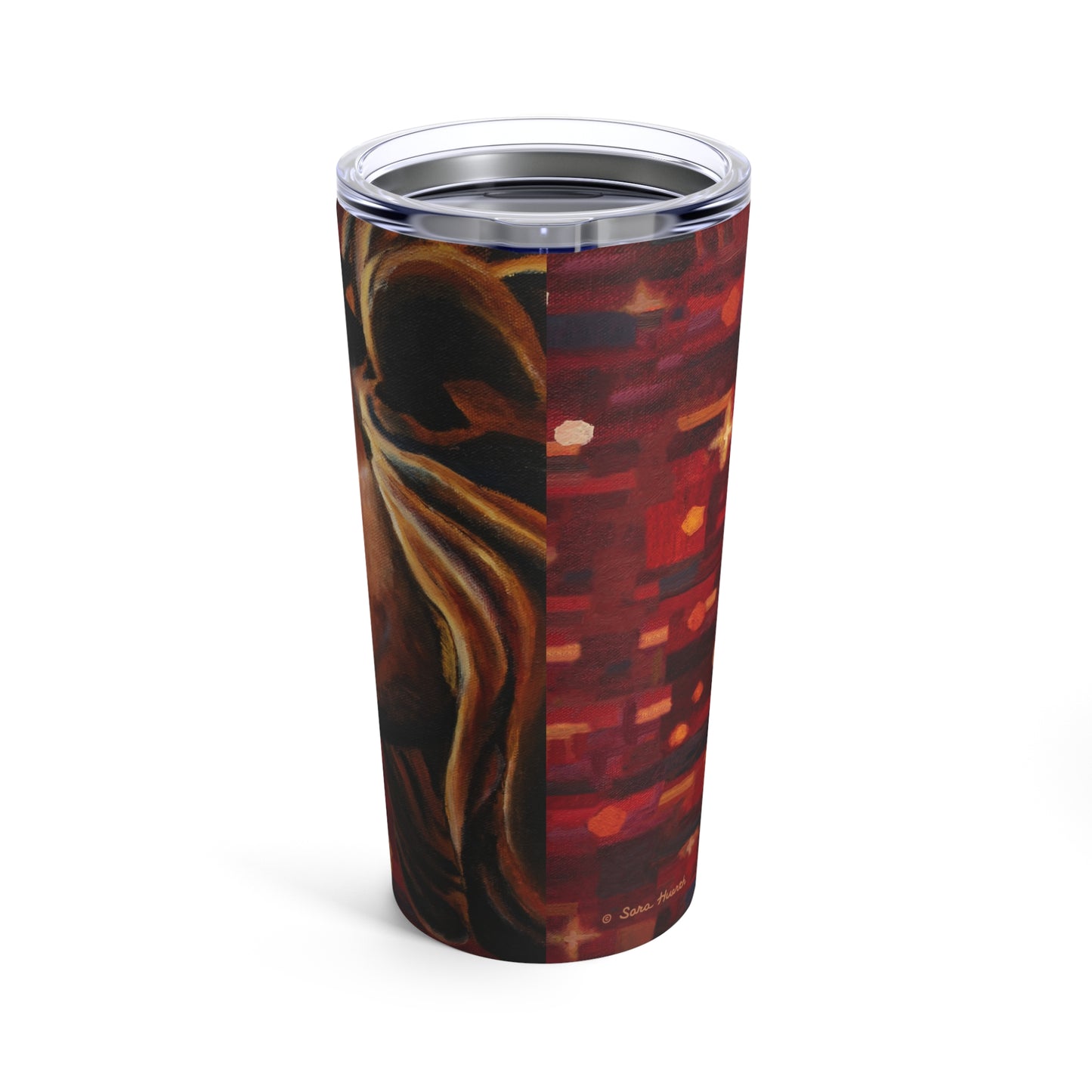 Carousel Lion Painting Tumbler 20oz