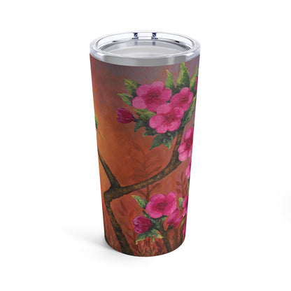 Hummingbird Sunset Painting Tumbler 20oz