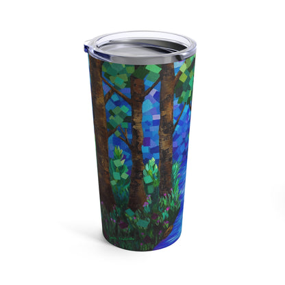 Pixel Persuasion Painting Tumbler 20oz