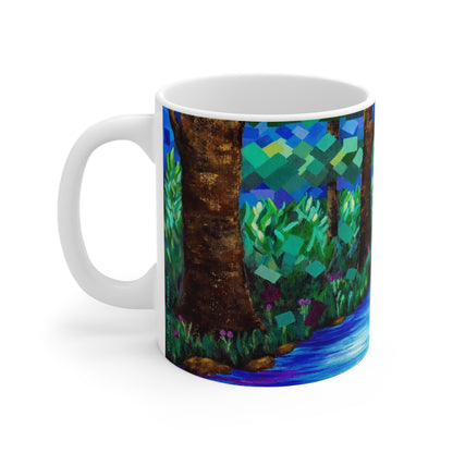 Pixel Persuasion Painting Mug 11oz