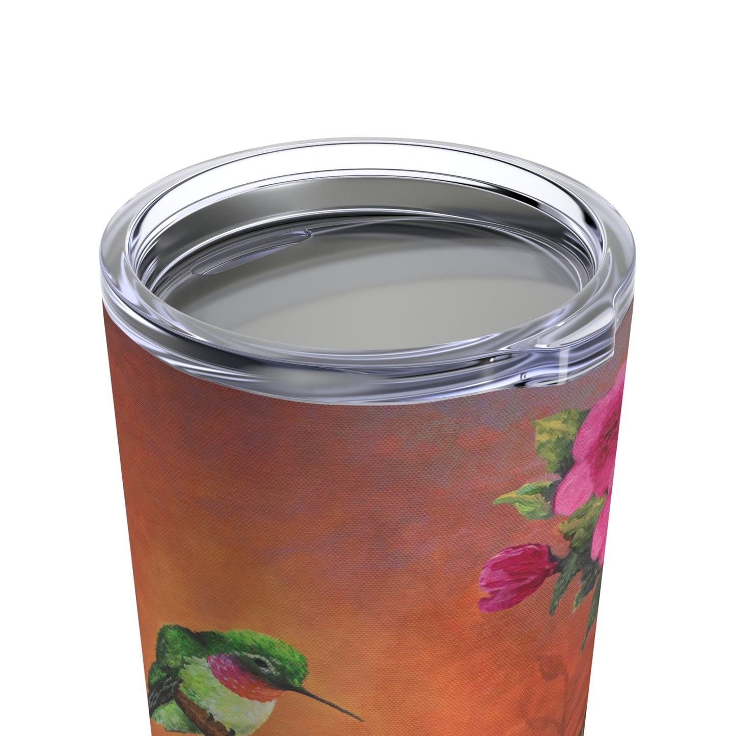 Hummingbird Sunset Painting Tumbler 20oz