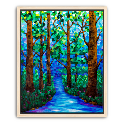 Pixel Persuasion Canvas Print, Framed