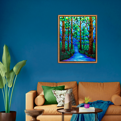 Pixel Persuasion Canvas Print, Framed