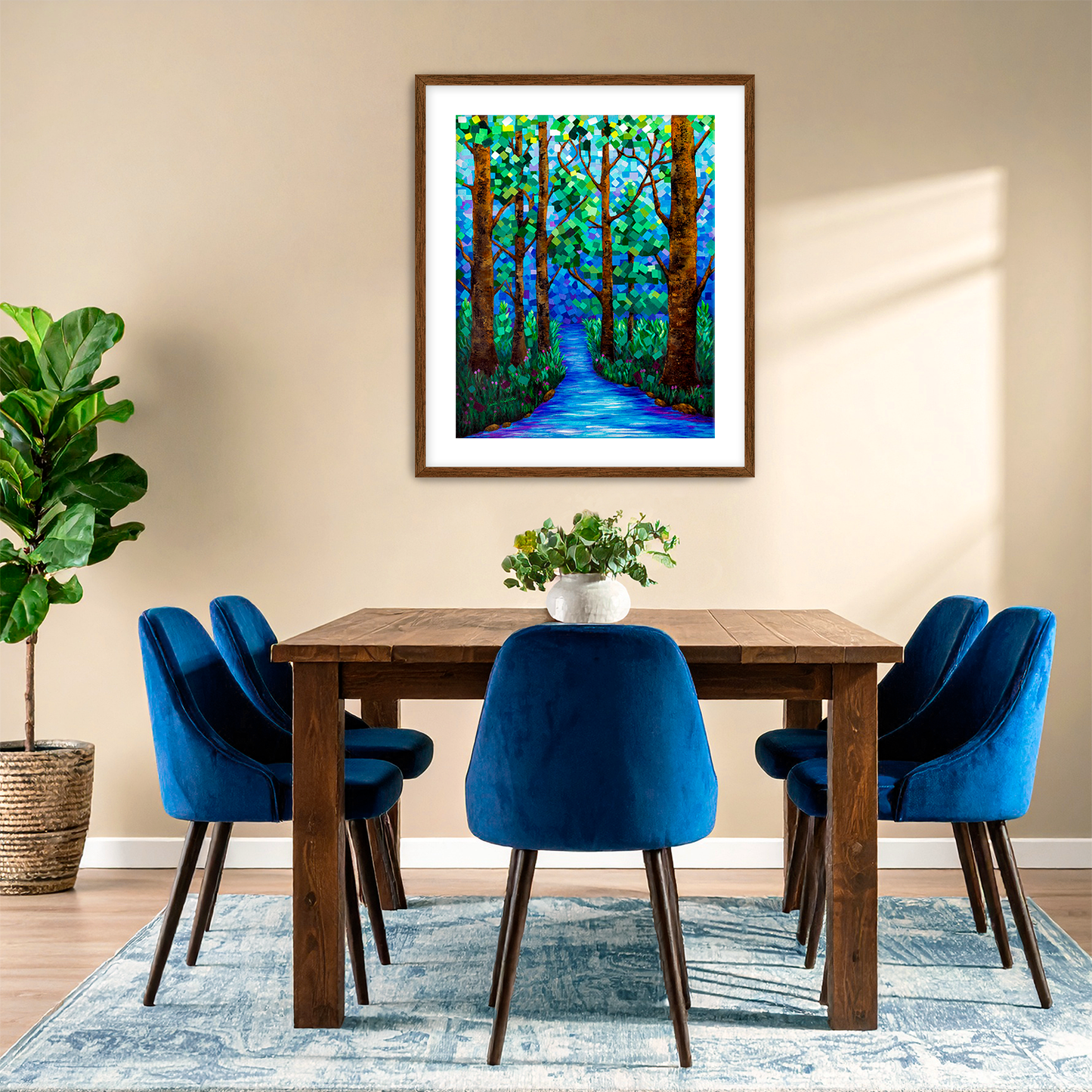 Pixel Persuasion Fine Art Paper Print