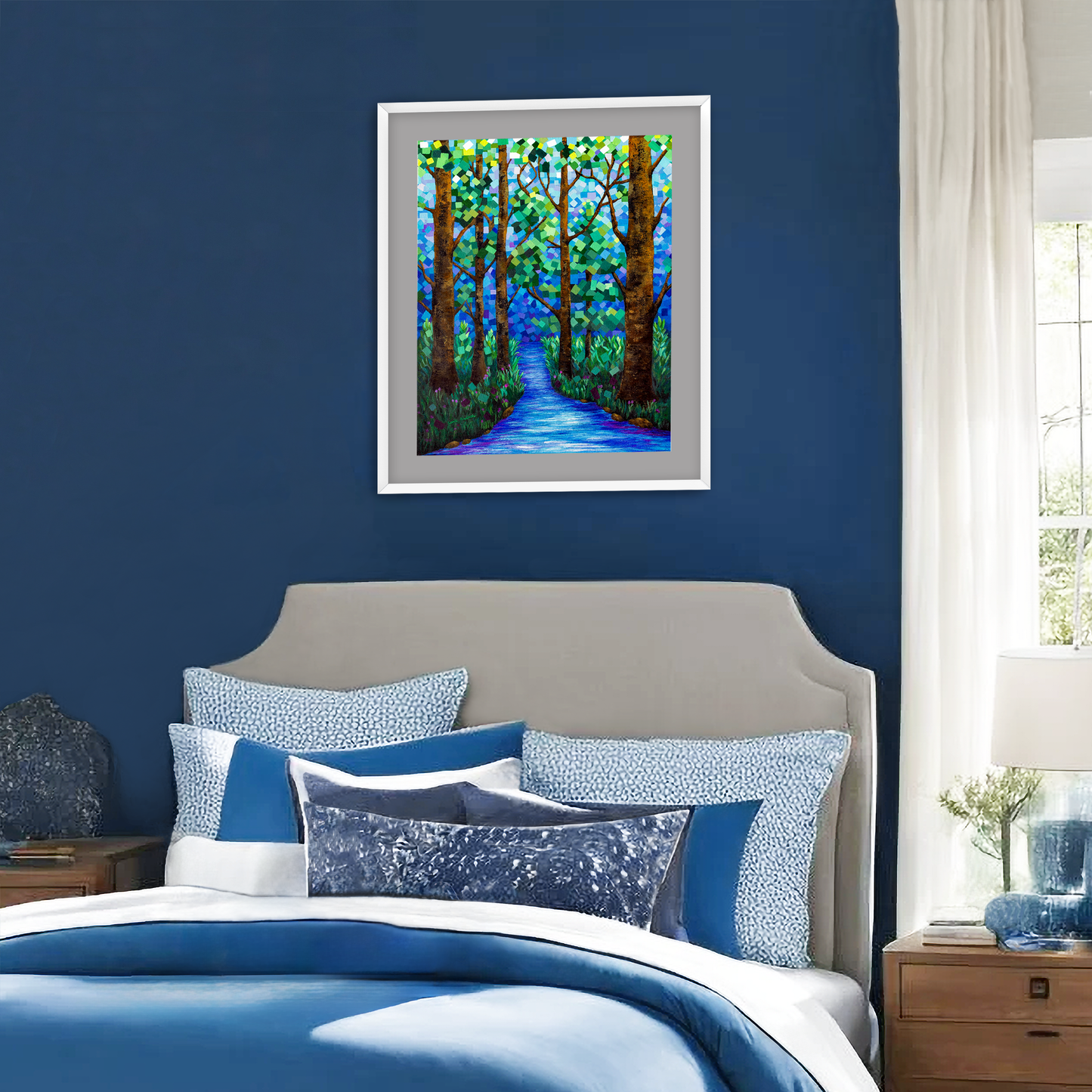 Pixel Persuasion Fine Art Paper Print, Mat & Frame
