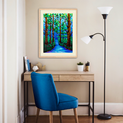 Pixel Persuasion Fine Art Paper Print, Mat & Frame